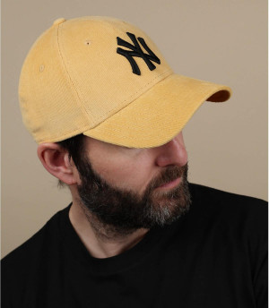 Cap NY  Kordsamt gelb Cord Pack 940 NY mellow yellow black